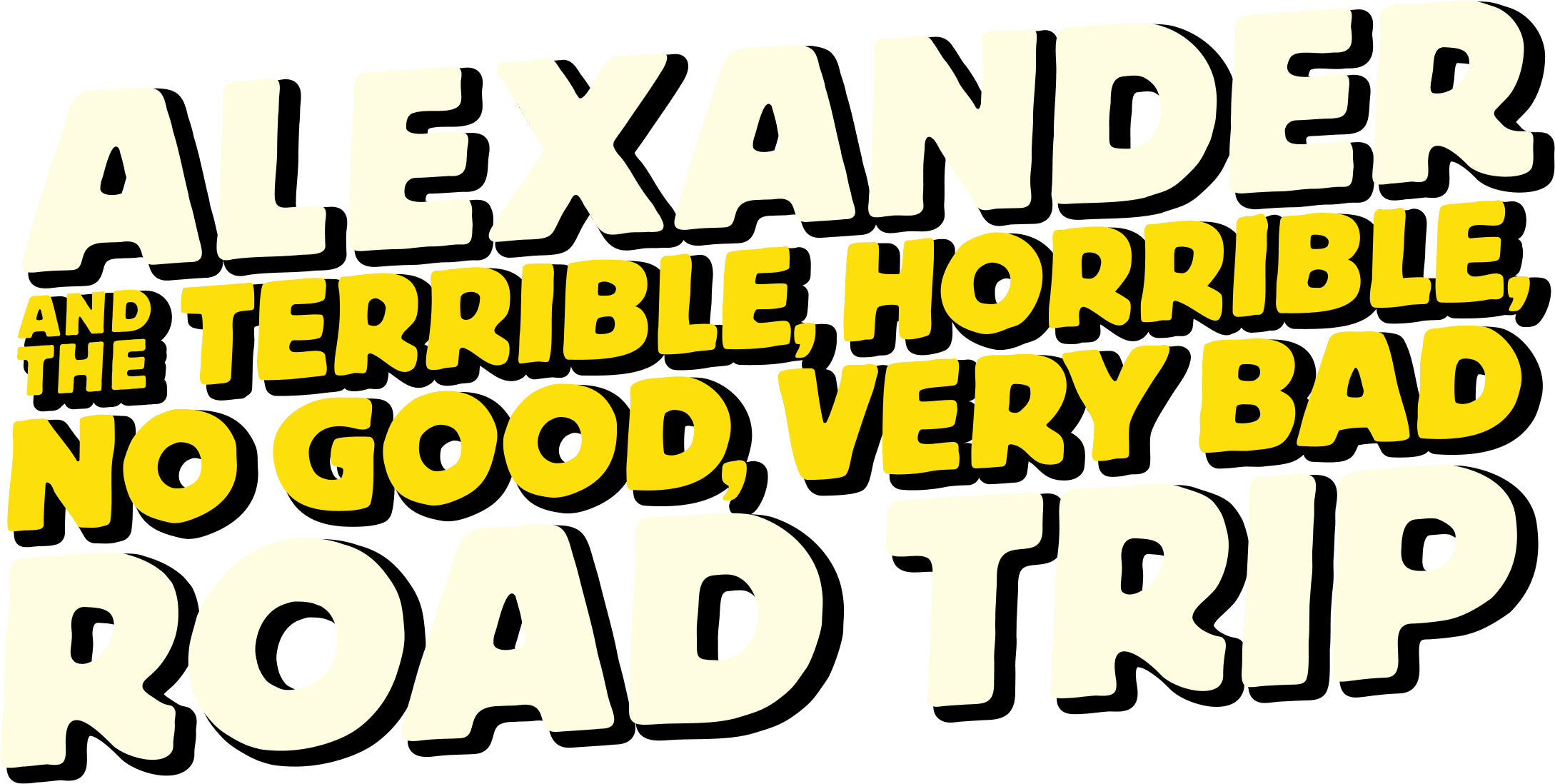 Alexander and the Terrible, Horrible, No Good, Very Bad Road Trip logo