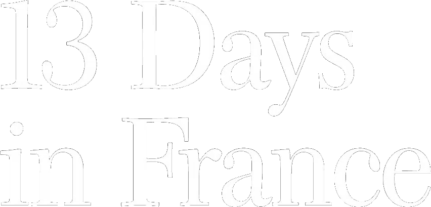 13 Days in France logo
