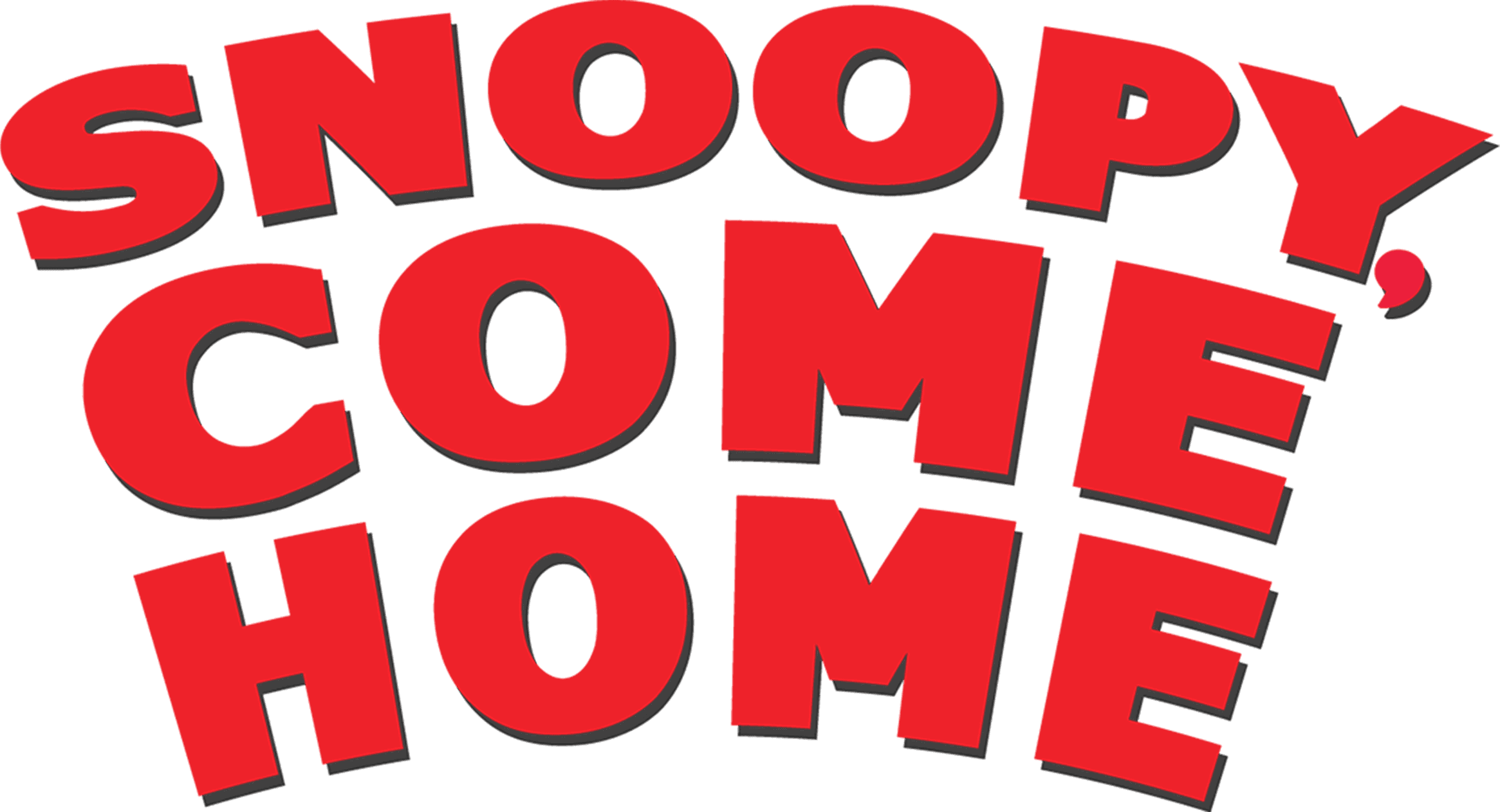 Snoopy, Come Home logo
