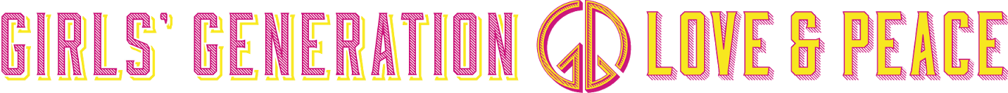 Girls' Generation ~LOVE & PEACE~ Japan 3rd Tour logo