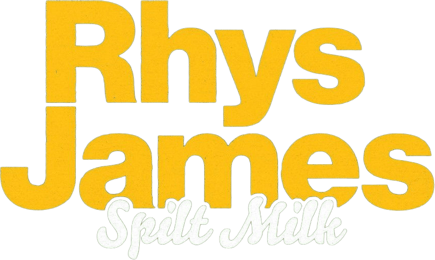 Rhys James: Spilt Milk logo