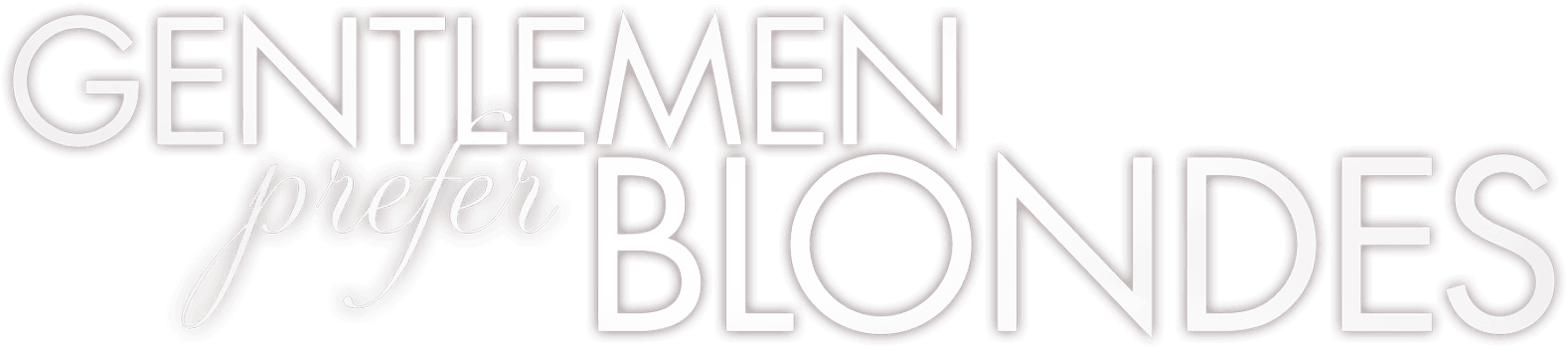 Gentlemen Prefer Blondes logo