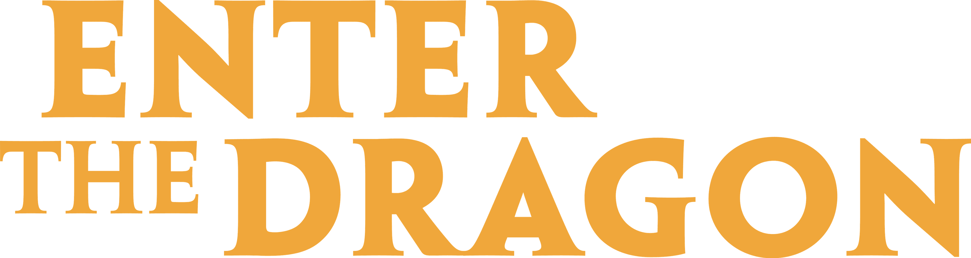 Enter the Dragon logo