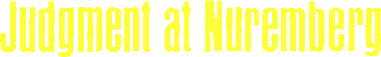 Judgment at Nuremberg logo