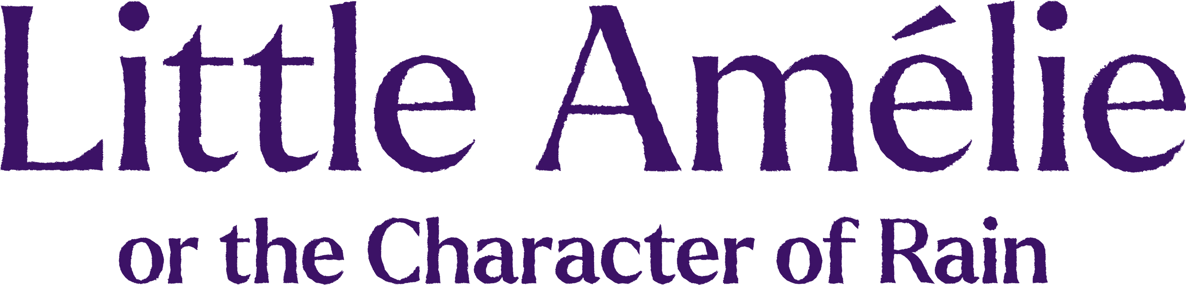Little Amélie or the Character of Rain logo