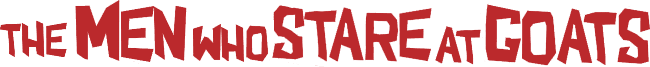 The Men Who Stare at Goats logo