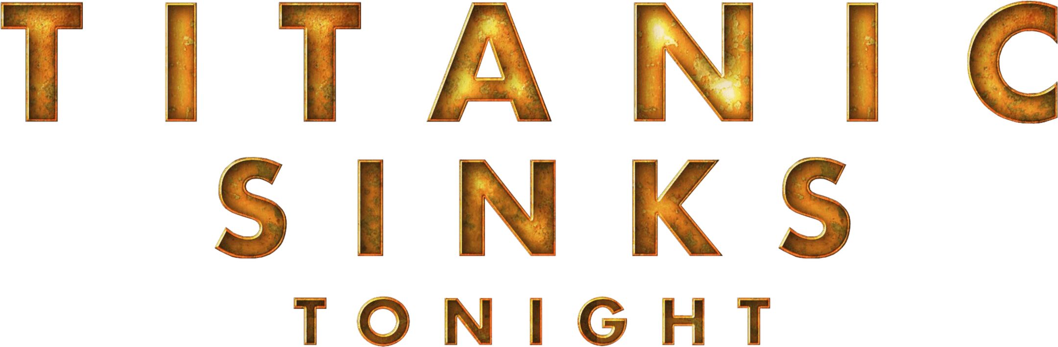 Titanic Sinks Tonight logo