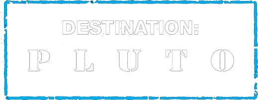 Destination: Pluto logo