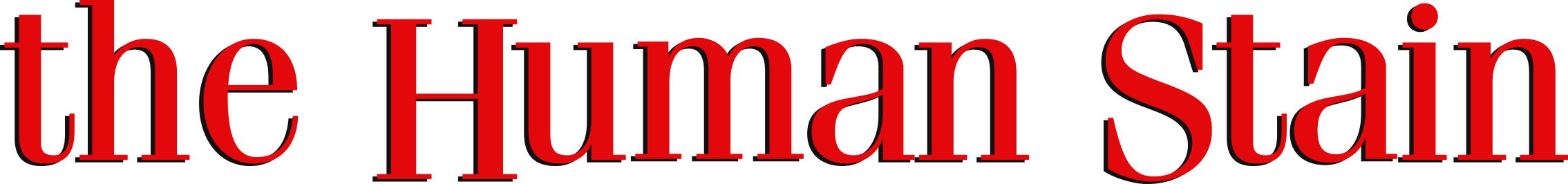 The Human Stain logo