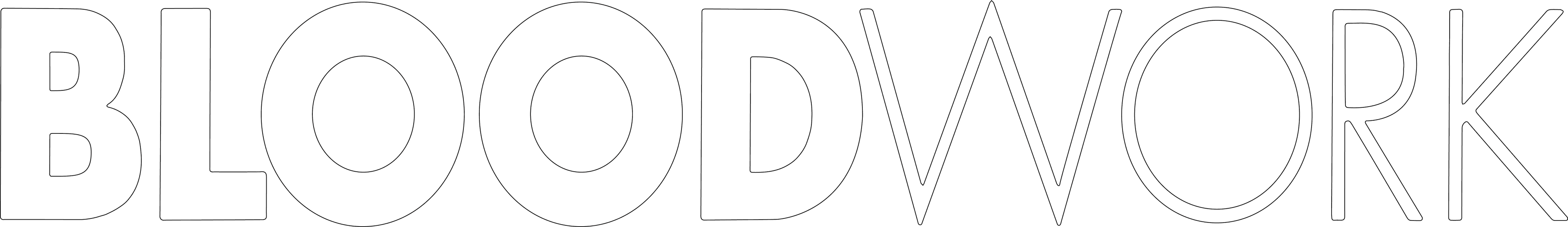 Blood Work logo