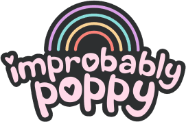 Improbably Poppy logo