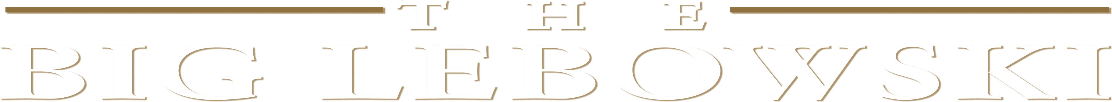 The Big Lebowski logo
