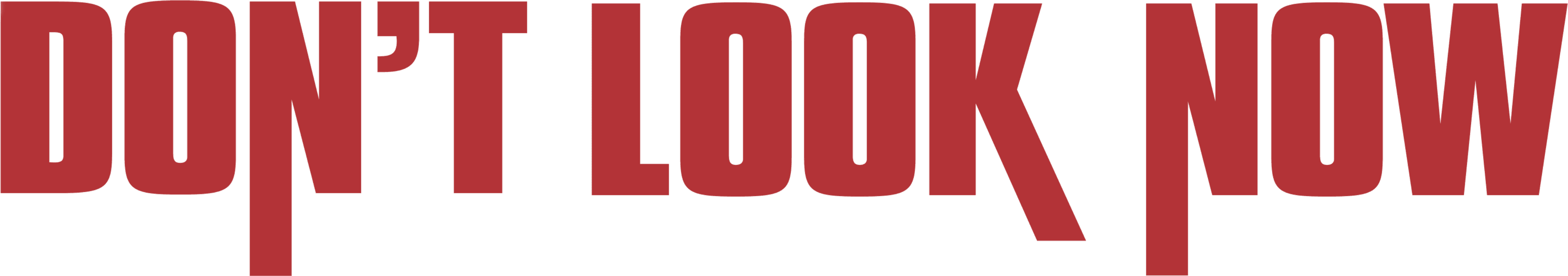 Don't Look Now logo