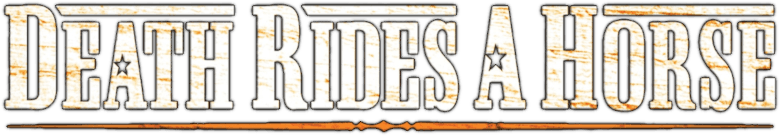 Death Rides a Horse logo