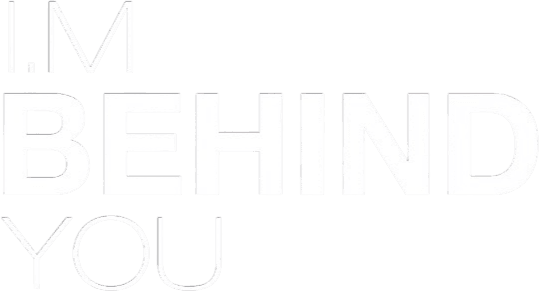 I.M BEHIND YOU logo