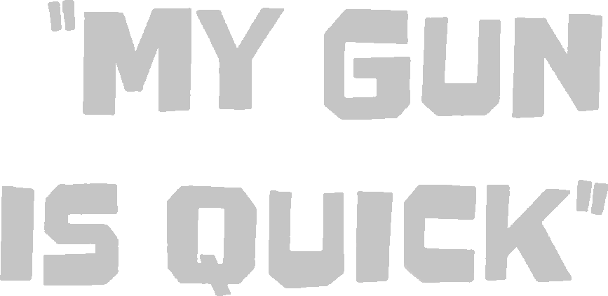My Gun Is Quick logo