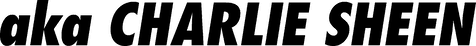 aka Charlie Sheen logo