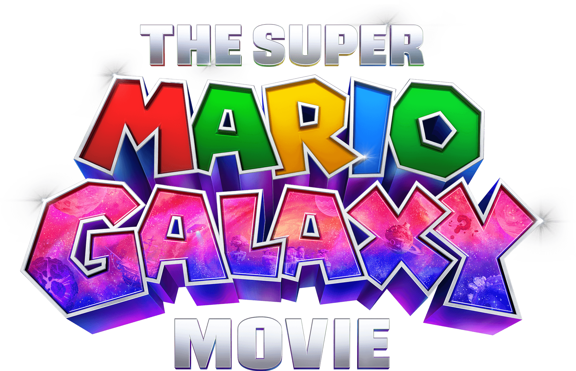 The Super Mario Galaxy Movie logo