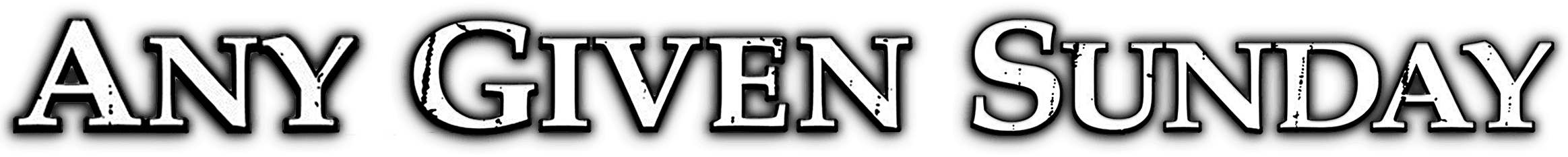 Any Given Sunday logo