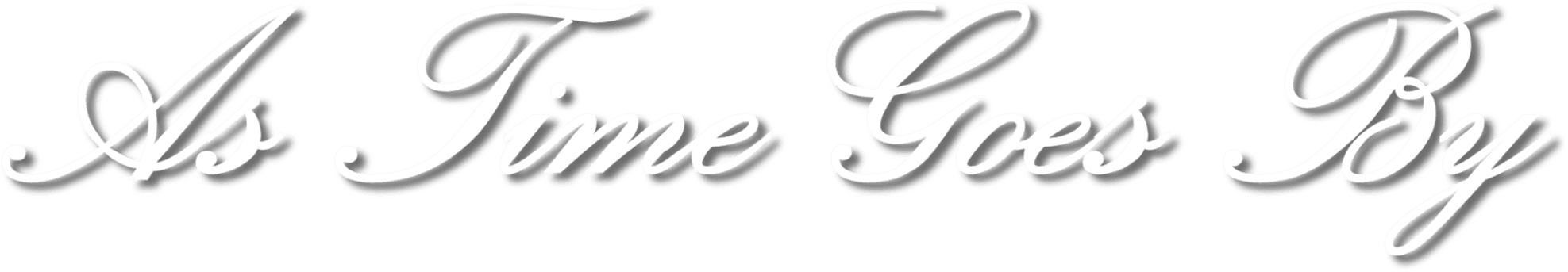As Time Goes By logo