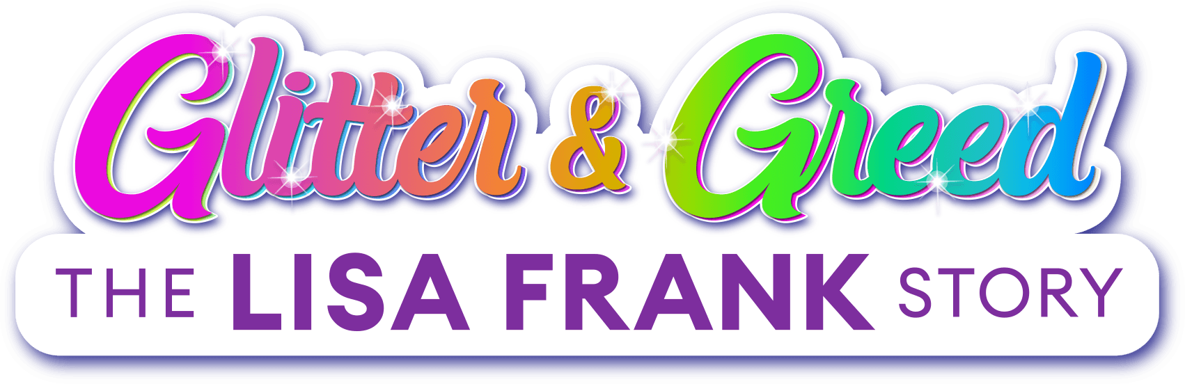 Glitter and Greed: The Lisa Frank Story logo