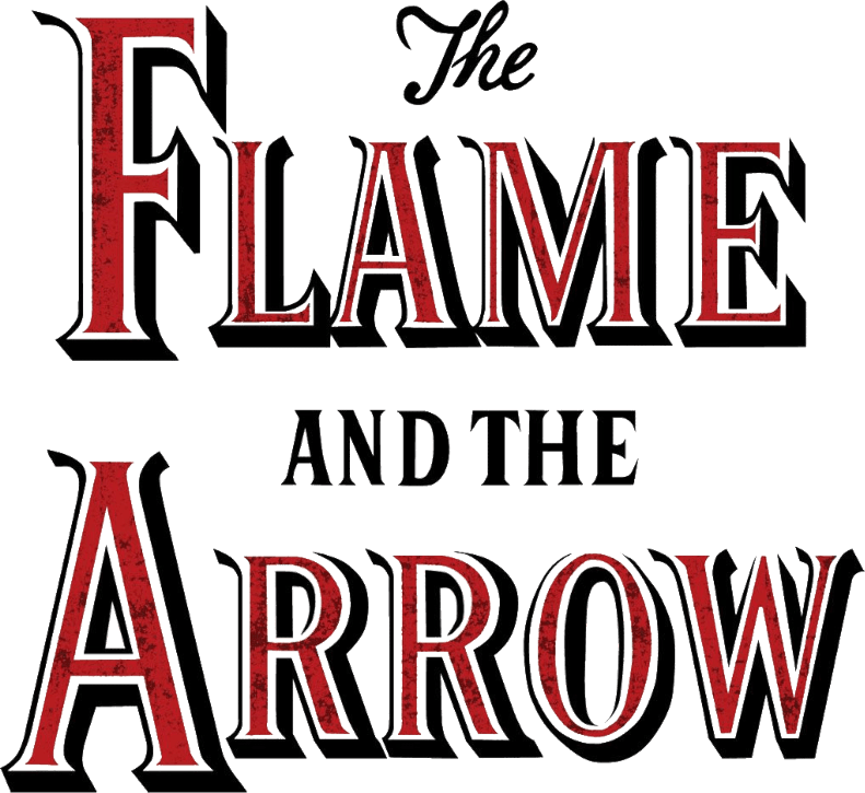 The Flame and the Arrow logo