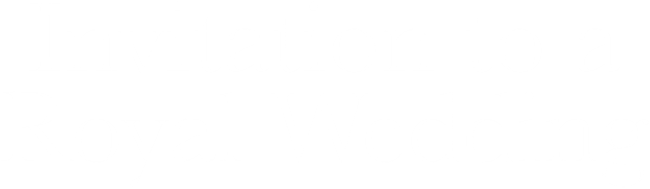 Invitation to a Royal Wedding logo