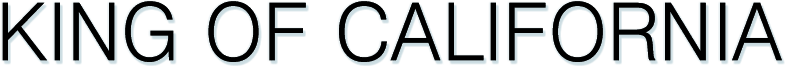 King of California logo