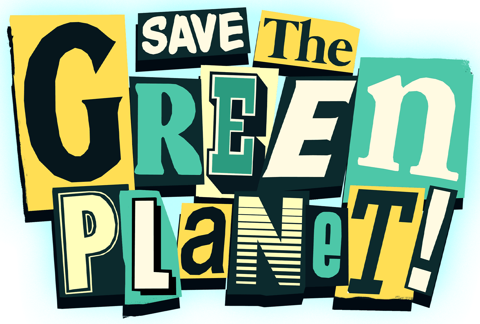 Save the Green Planet! logo