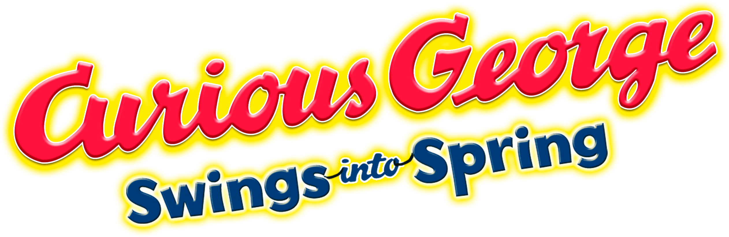 Curious George Swings into Spring logo