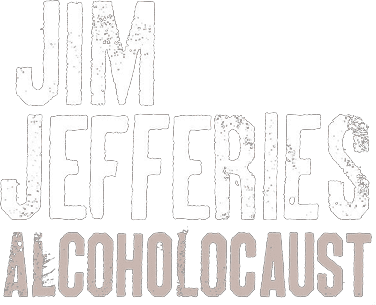 Jim Jefferies: Alcoholocaust logo