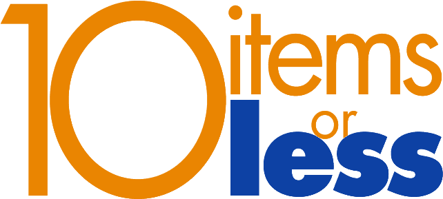 10 Items or Less logo