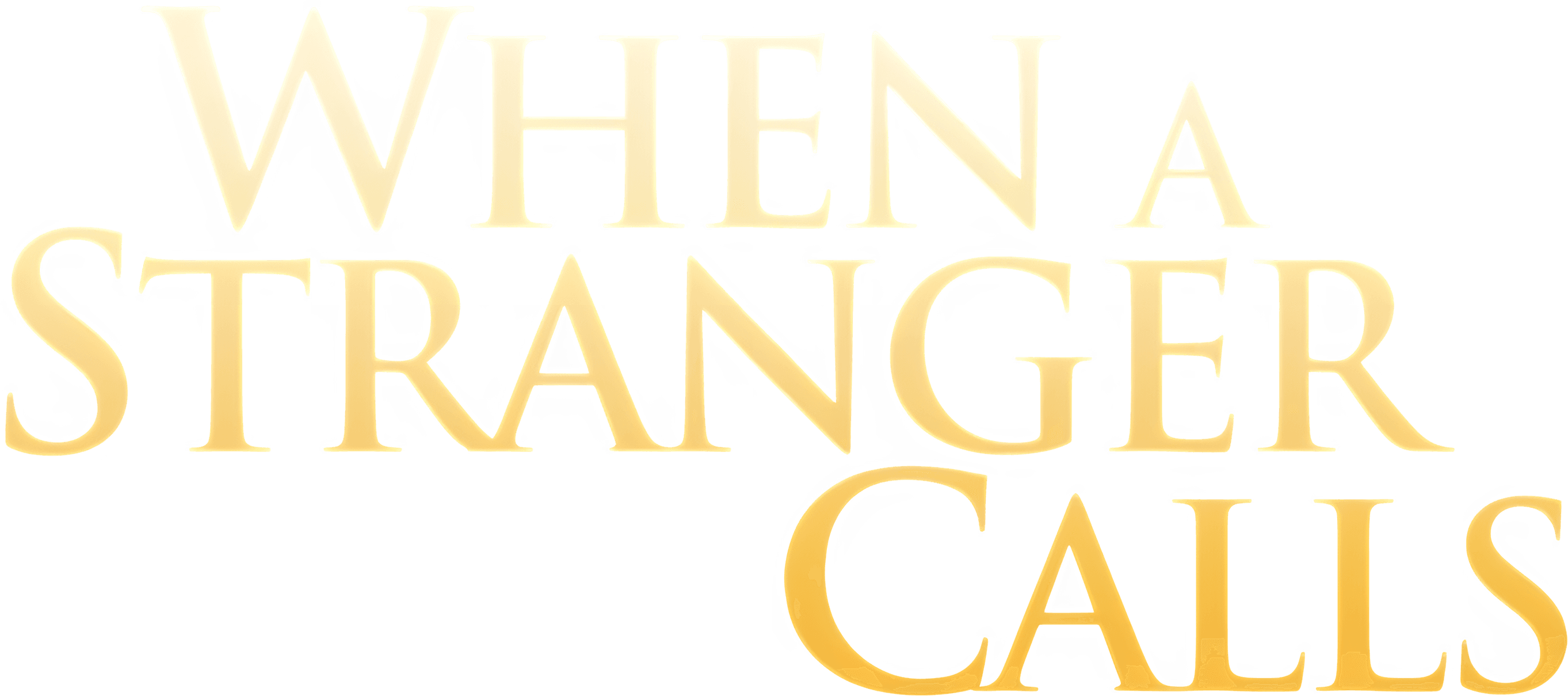 When a Stranger Calls logo