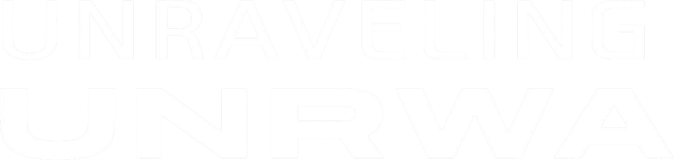 UNraveling UNRWA logo