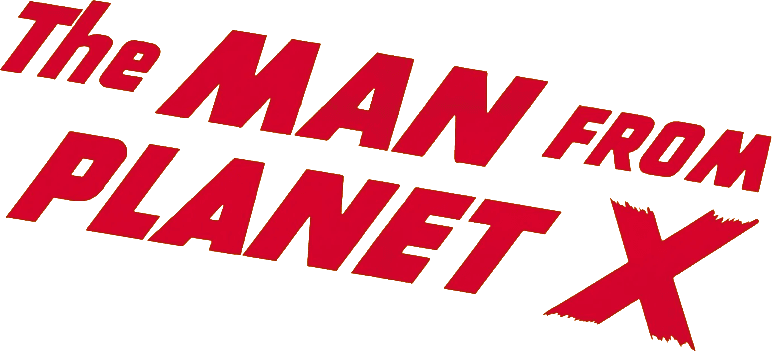 The Man from Planet X logo