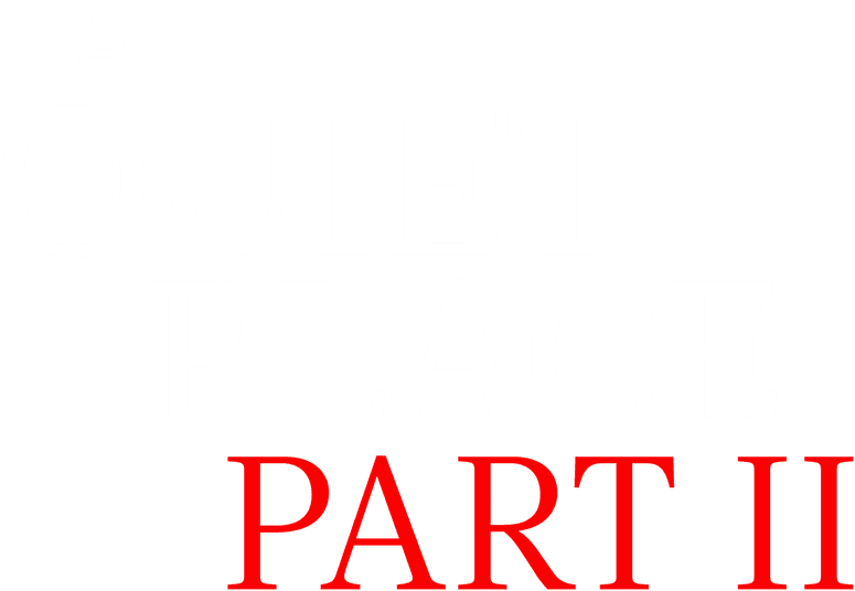 A Quiet Place Part II logo
