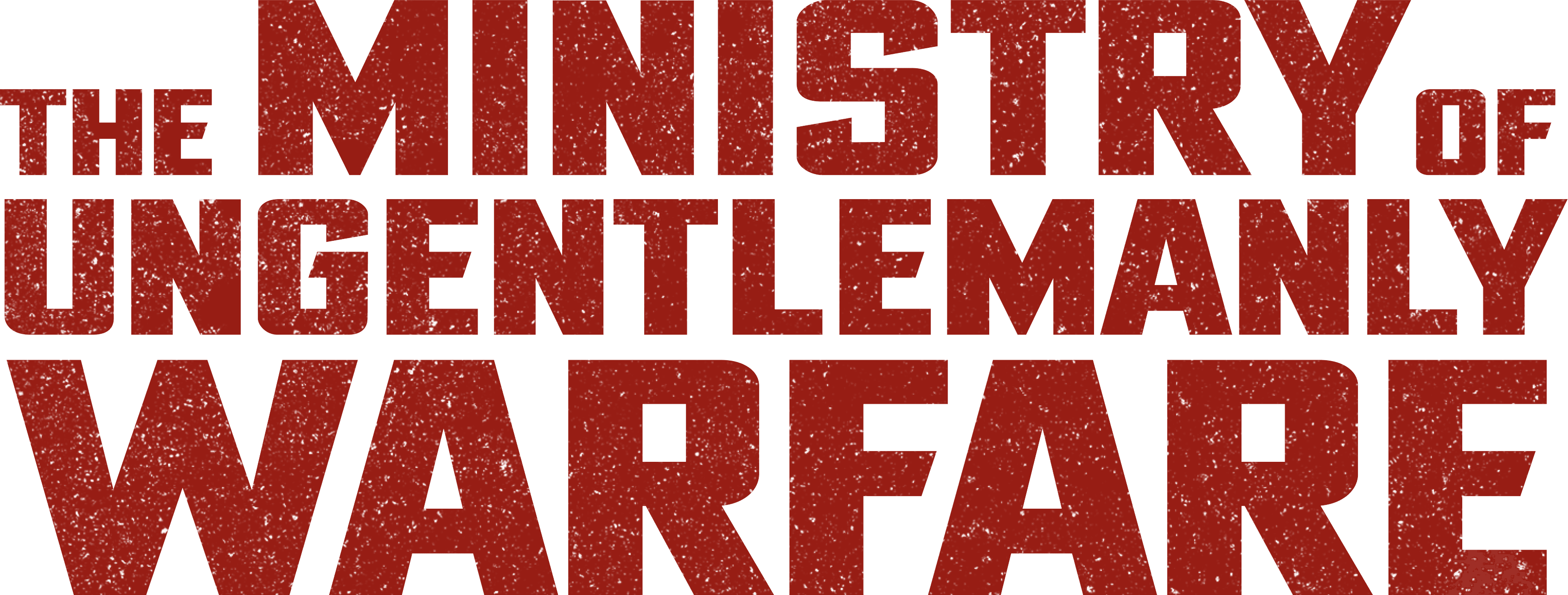 The Ministry of Ungentlemanly Warfare logo