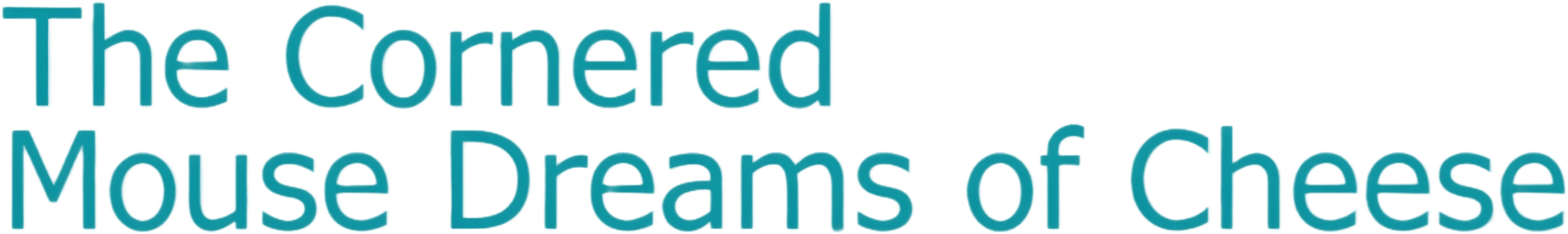 The Cornered Mouse Dreams of Cheese logo