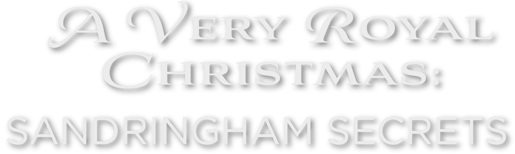 A Very Royal Christmas: Sandringham Secrets logo