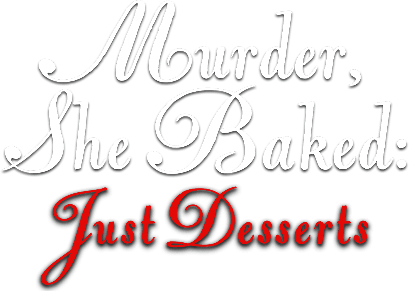 Murder, She Baked: Just Desserts logo