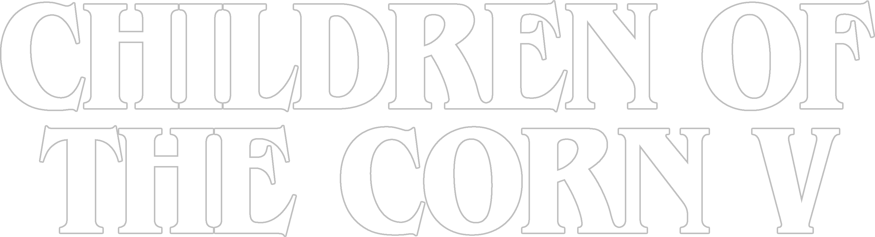 Children of the Corn V: Fields of Terror logo