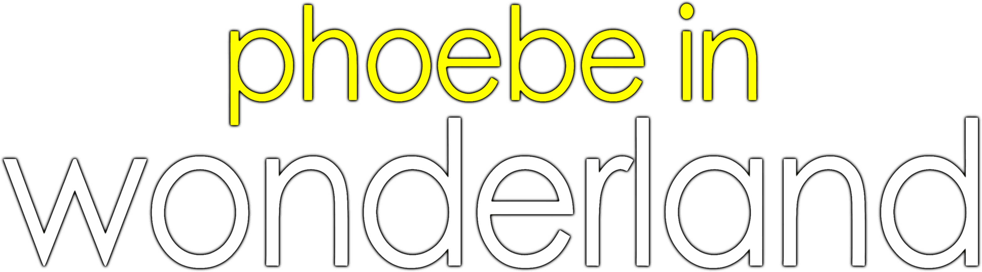 Phoebe in Wonderland logo