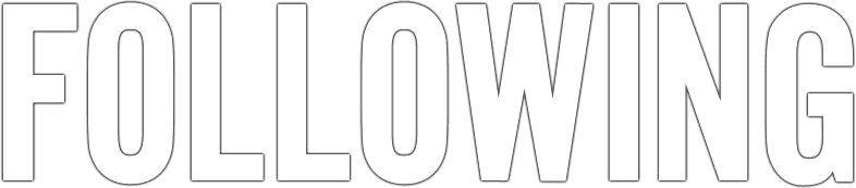 Following logo