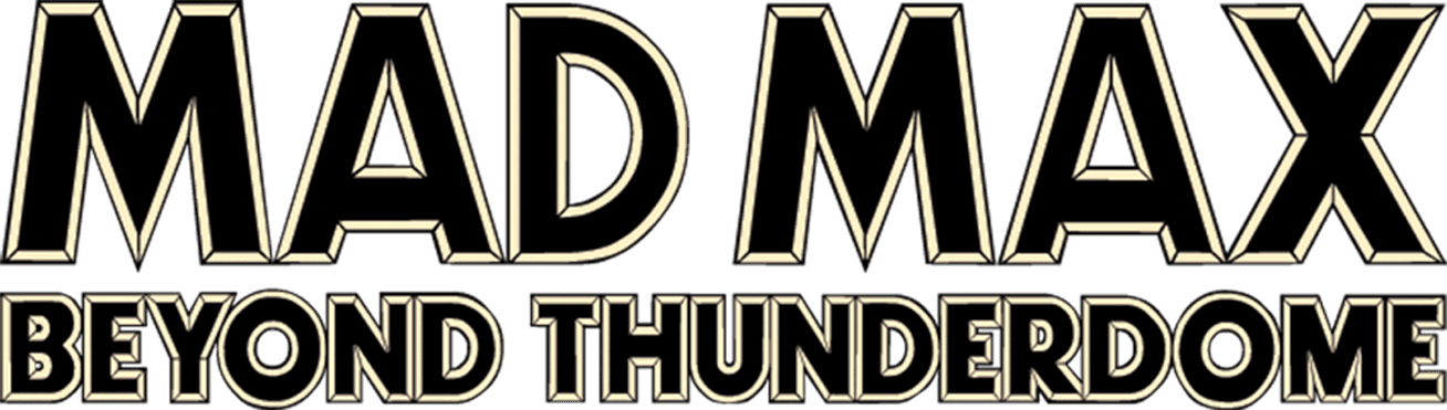 Mad Max Beyond Thunderdome logo