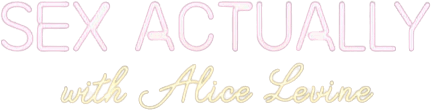 Sex Actually with Alice Levine logo