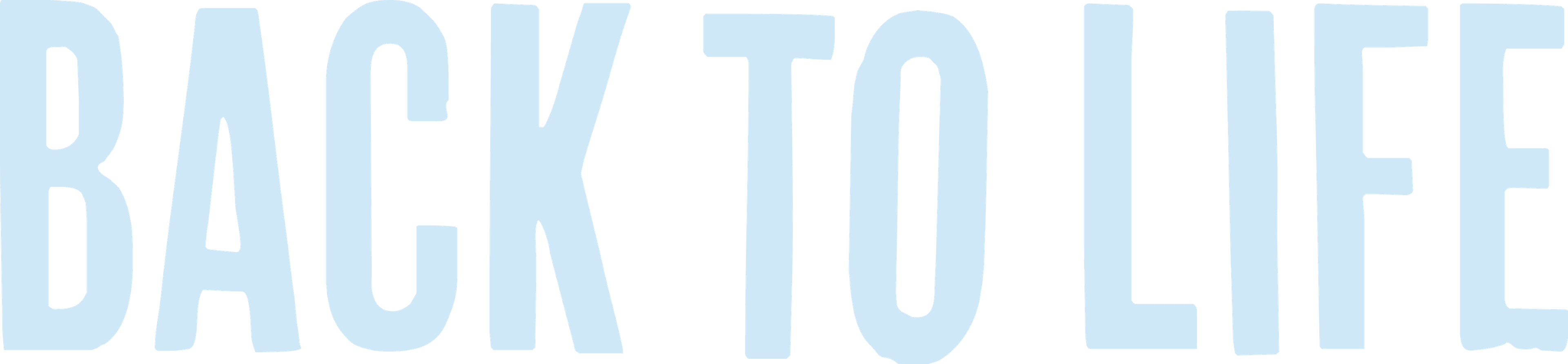 Back to Life logo