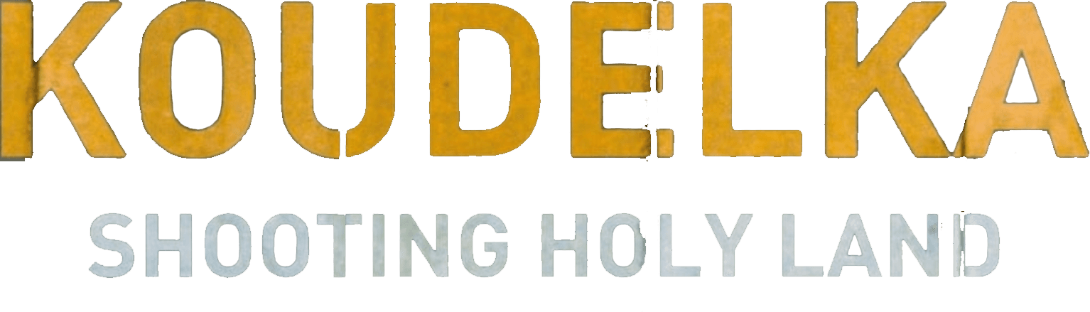 Koudelka Shooting Holy Land logo