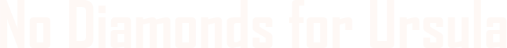 No Diamonds for Ursula logo