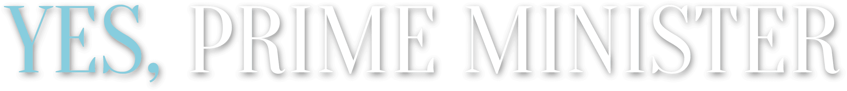 Yes, Prime Minister logo
