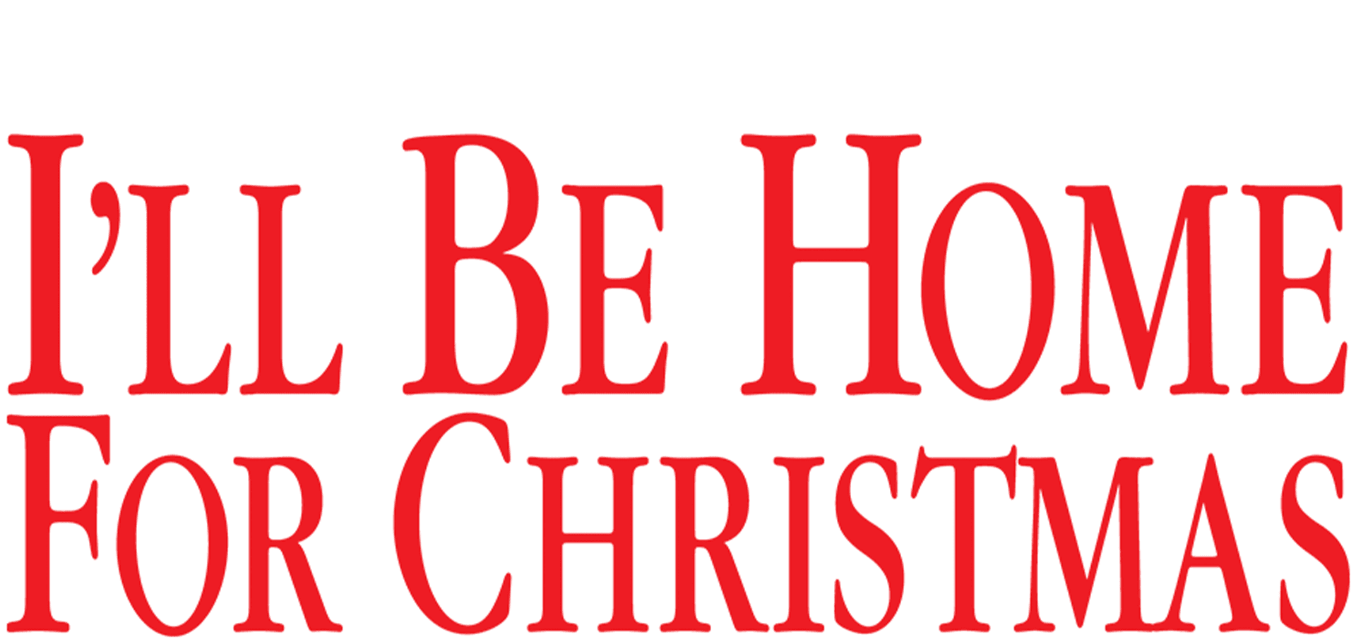 I'll Be Home for Christmas logo